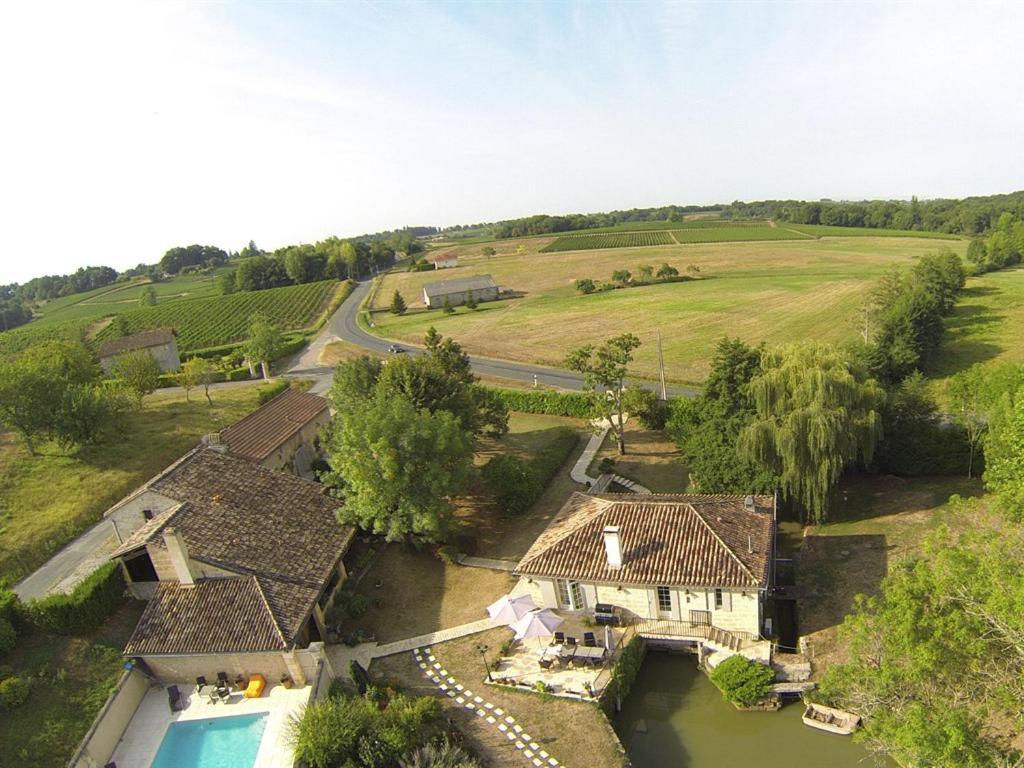 Moulin Notre Dame Hotel Saint-Genès-de-Castillon Kültér fotó