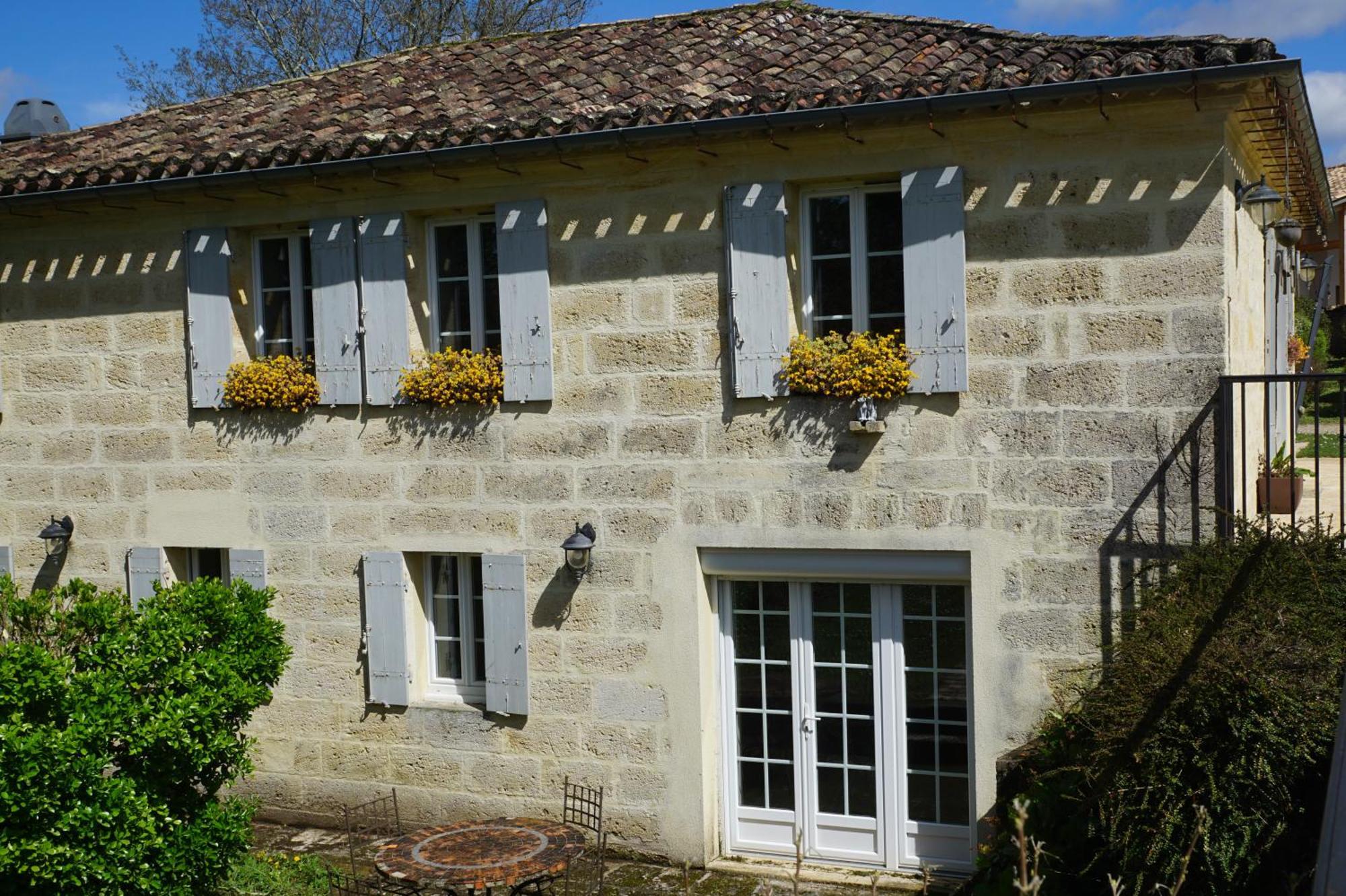 Moulin Notre Dame Hotel Saint-Genès-de-Castillon Kültér fotó